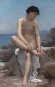 William-Adolphe Bouguereau The Bather painting